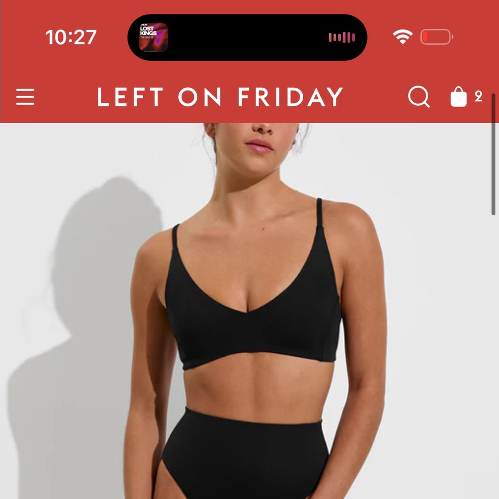 Left on Friday Sunday top